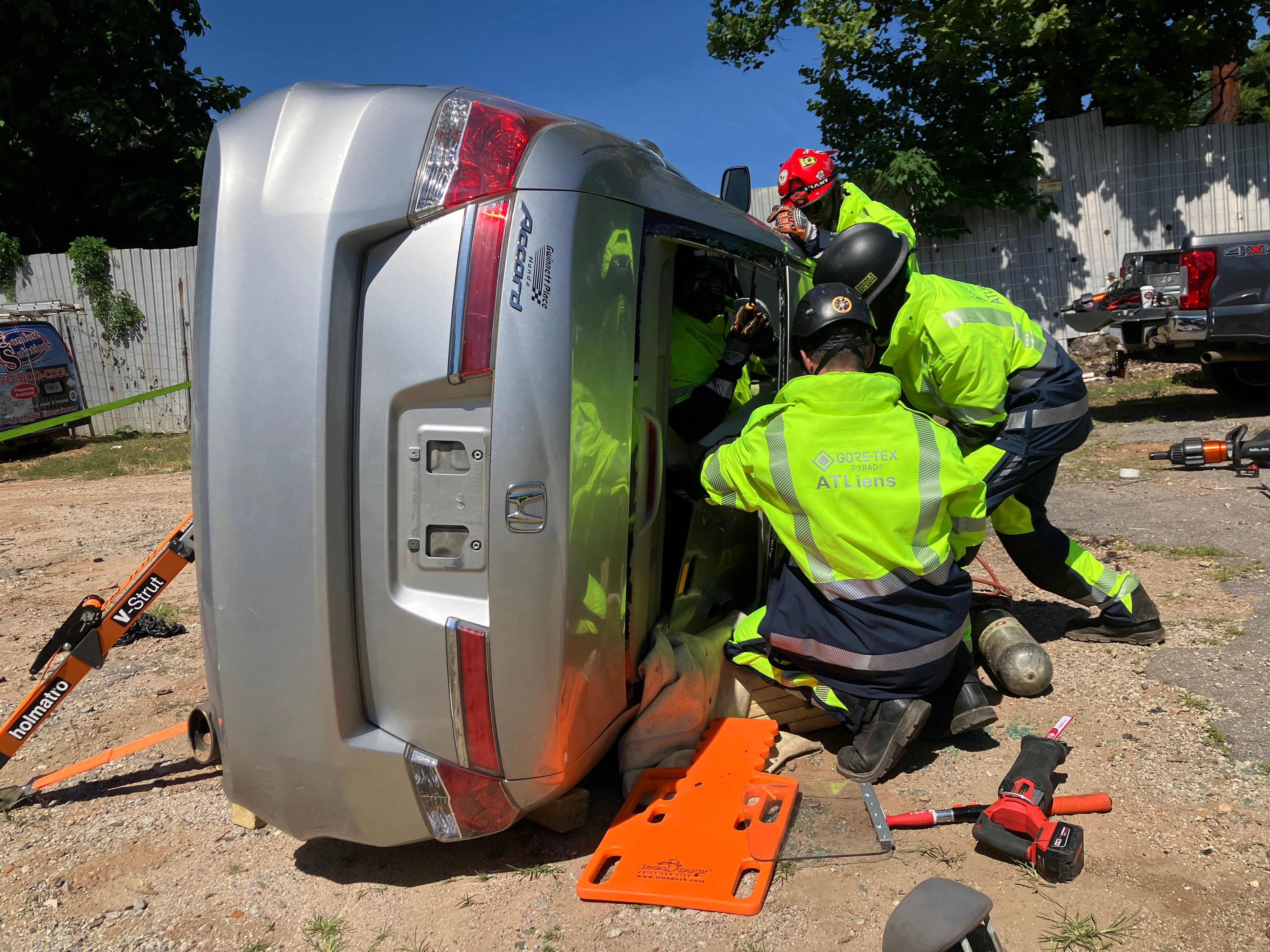 Sawing roofs, smashing windows: Atlanta firefighters set to compete in national car rescue challenge - Vimarsana News