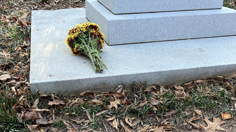 Flowers for Former First Lady Rosalynn Carter at The Carter Center.