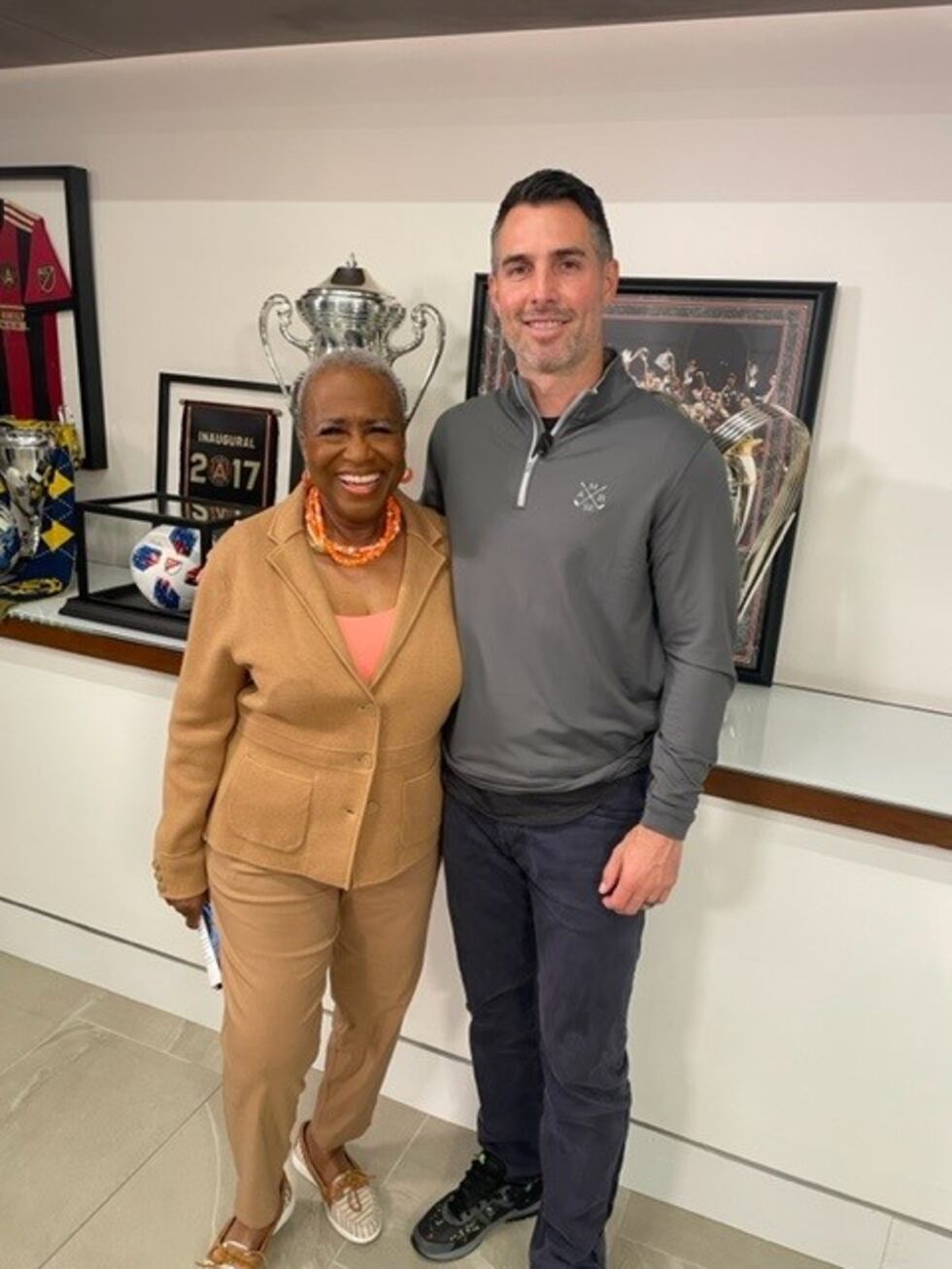 Peachtree TV's Monica Pearson recently interviewed Carlos Bocanegra on his career and parenting.