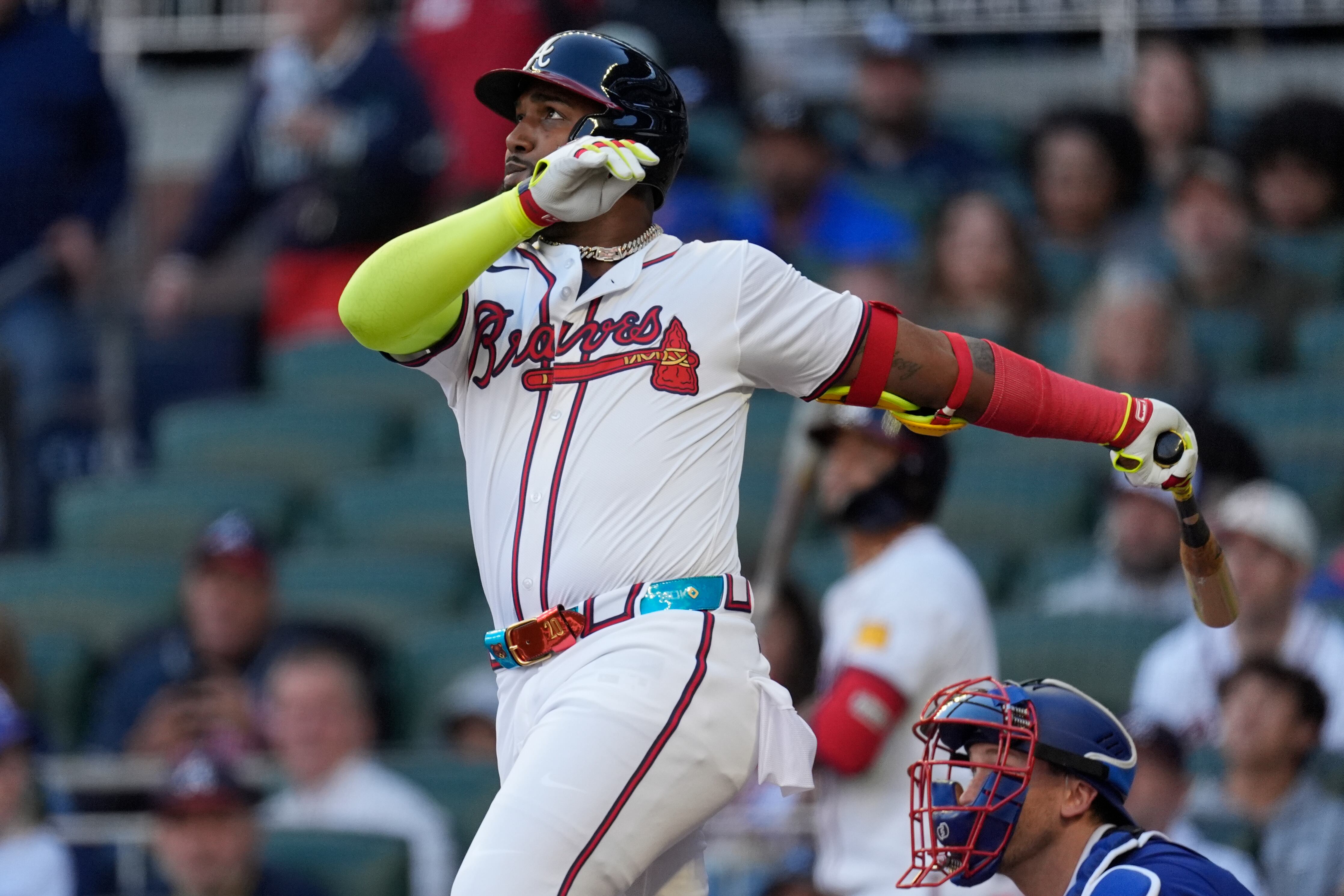 Marcell Ozuna's NL-leading 18th home run helps Braves rally past Nationals, 5-2 - Vimarsana News