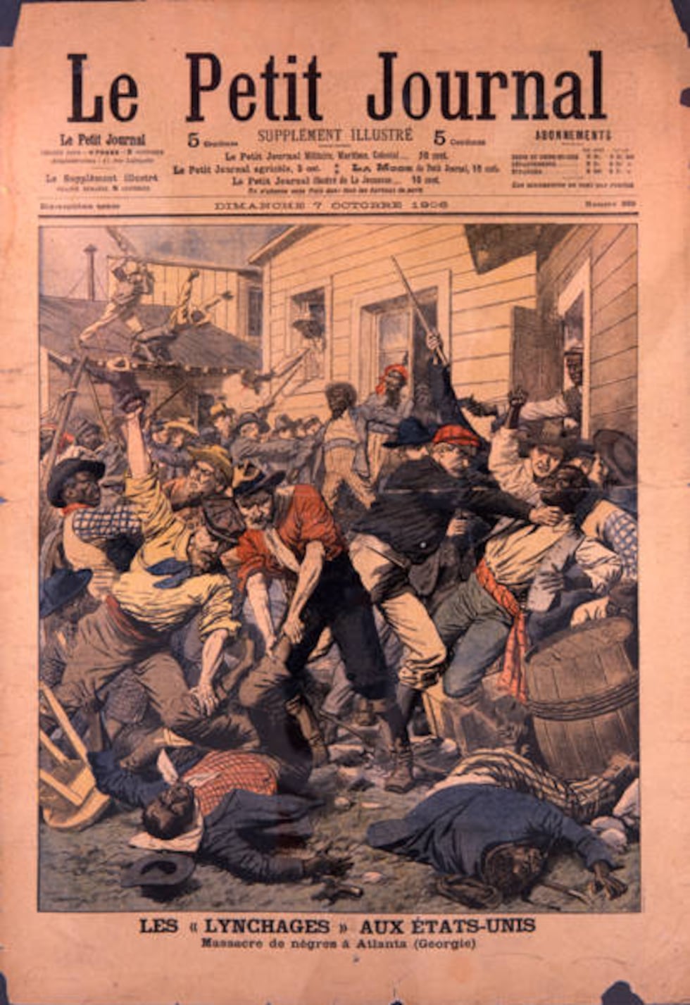 Atlanta's 1906 race riot made international headlines.