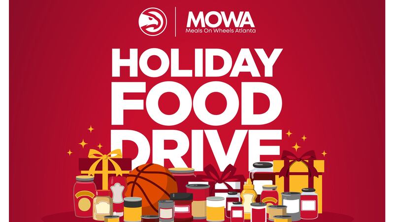 Atlanta Hawks Food Drive