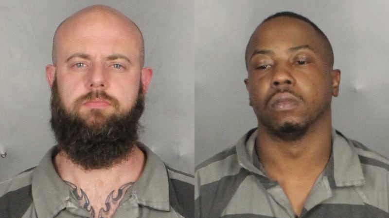 Texas authorities say they have arrested Brian Matthew Cook, 37, and James Ashful Bledsoe, 32,...
