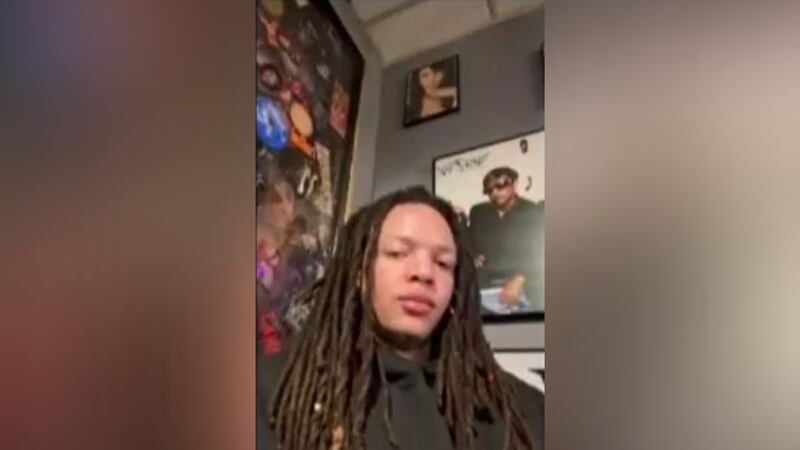 Photo of Atlanta rapper Domani Harris