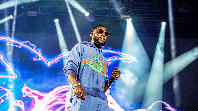 Gucci Mane performs during the Festival d'ete de Quebec on Friday, July 12, 2019, in Quebec...