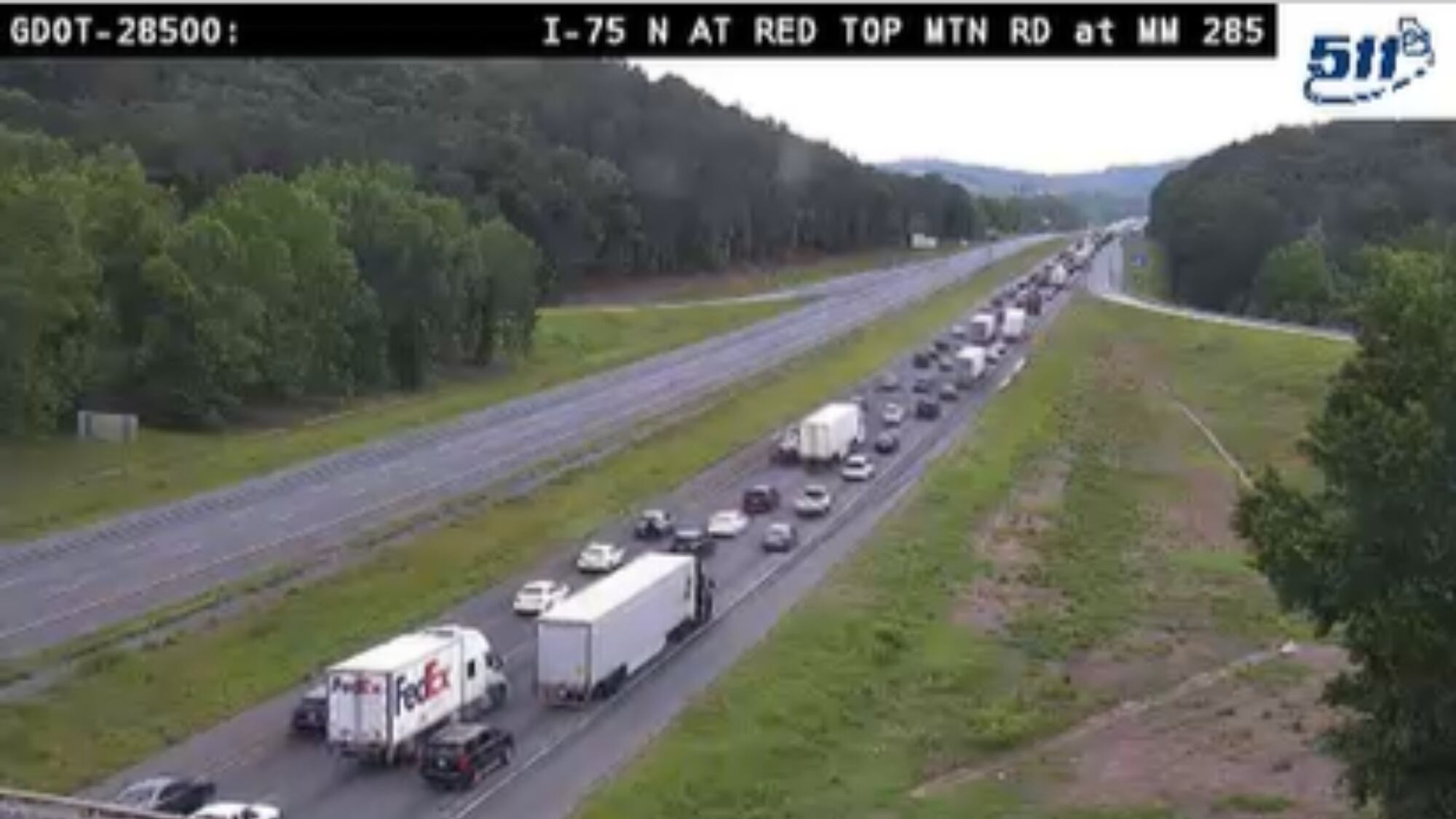 Crash closes all I-75 southbound lanes in Bartow County - Vimarsana News