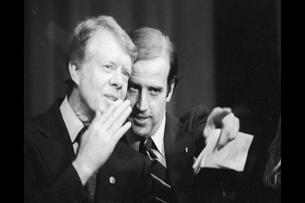 Jimmy Carter and Joe Biden