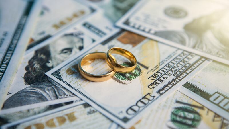 Discussing your finances as newlyweds.