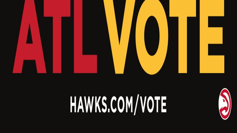 Atlanta Hawks 'ATL Vote' campaign