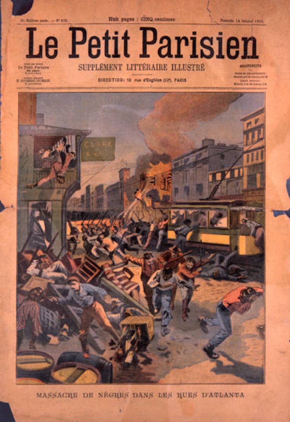 Atlanta's 1906 race riot made international headlines.