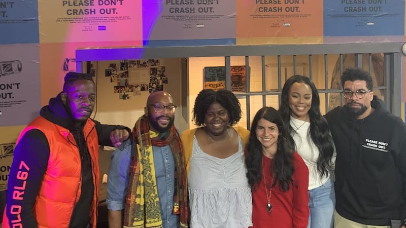 Please Don't Crash Out panel discussion held at the Trap Museum in Atlanta.