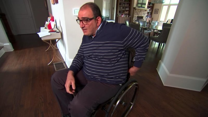 Vincenzo Piscopo has been in a wheelchair for more than a decade. He said many facets of life...
